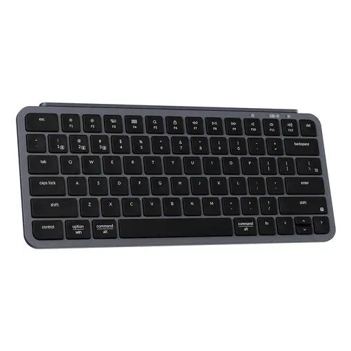 Keychron B1P-K1 teclado Hogar / Oficina USB + RF Wireless + Bluetooth Gris
