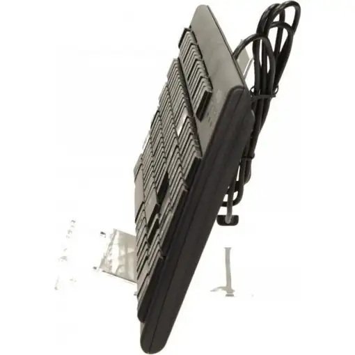 A4Tech KR-83 teclado Hogar PS/2 Turco Negro
