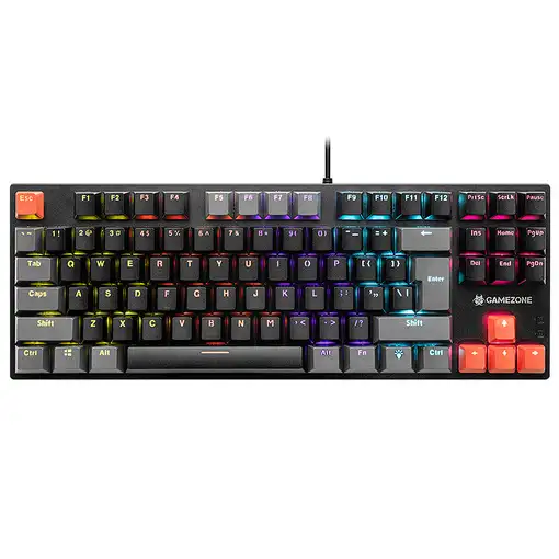 Tracer Blade 87 teclado Juego USB QWERTY Inglés Negro, Gris, Rojo Tracer Blade 87 teclado Juego USB QWERTY Inglés Negro, Gris, Rojo