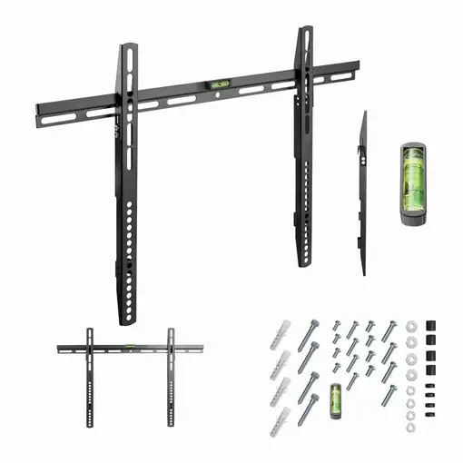 Gembird WM-70F-02 soporte para TV 177,8 cm (70") Negro