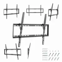 Gembird WM-70T-03 soporte para TV 177,8 cm (70") Negro