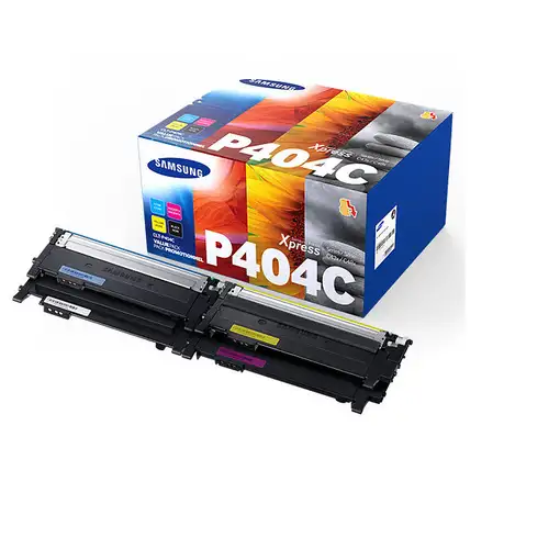 Samsung CLT-P404C cartucho de tóner Original Negro, Cian, Magenta, Amarillo Samsung CLT-P404C cartucho de tóner Original Negro, Cian, Magenta, Amarillo