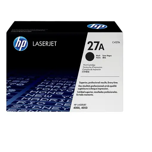 HP 27X cartucho de tóner 1 pieza(s) Original Negro