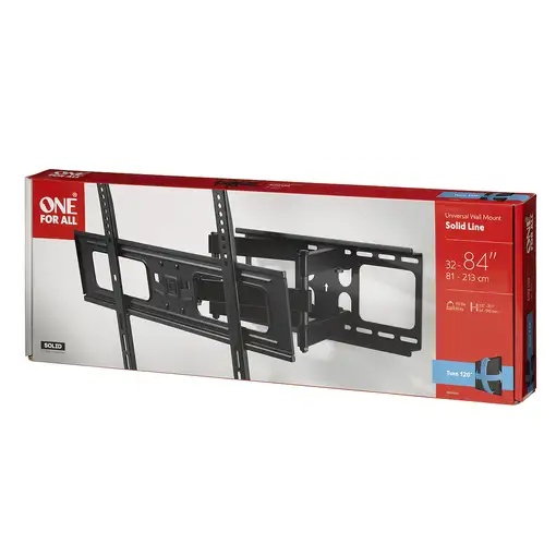 One For All WM 4661 soporte para TV 2,13 m (84'') Negro