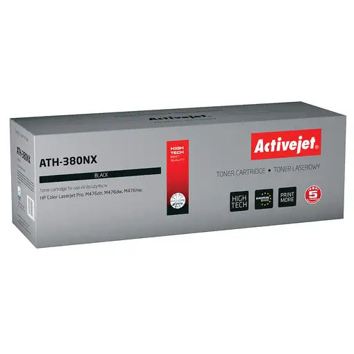 Activejet ATH-380NX (repuesto HP 312X CF380X; Supreme; 4400 páginas; negro) Activejet ATH-380NX (repuesto HP 312X CF380X; Supreme; 4400 páginas; negro)