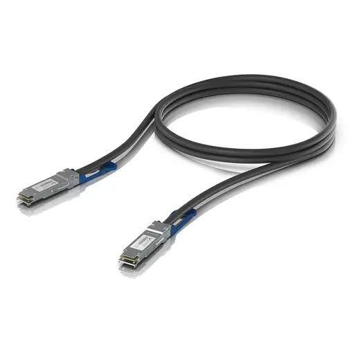 Ubiquiti UACC-DAC-QSFP28-1M-10 Cable de fibra óptica e InfiniBand Negro Ubiquiti UACC-DAC-QSFP28-1M-10 Cable de fibra óptica e InfiniBand Negro