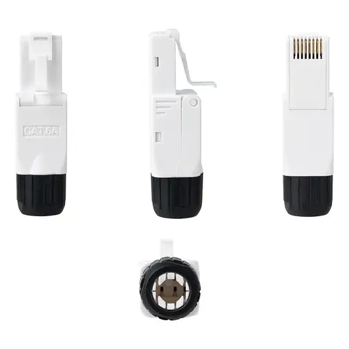 Nanocable 10.21.0601 conector RJ-45 Blanco
