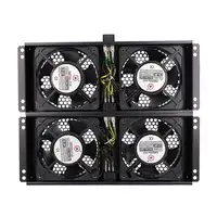 Extralink Ventilador para armarios de pie, 2m cable con EU enchufe