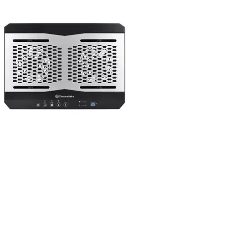 Thermaltake CL-N002-PL12BL-A almohadilla fría 1300 RPM Aluminio, Negro