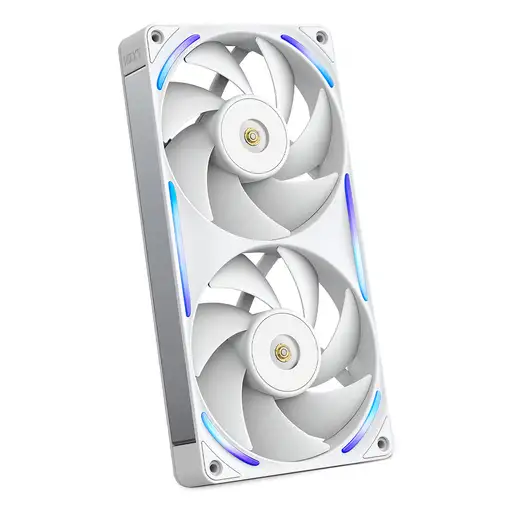 NZXT F240X Carcasa del ordenador Ventilador 12 cm Blanco 1 pieza(s)