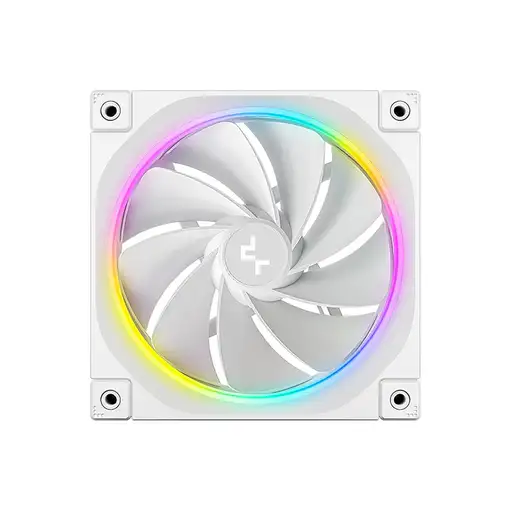 DeepCool FL12R Carcasa del ordenador Ventilador 12 cm Blanco 1 pieza(s)