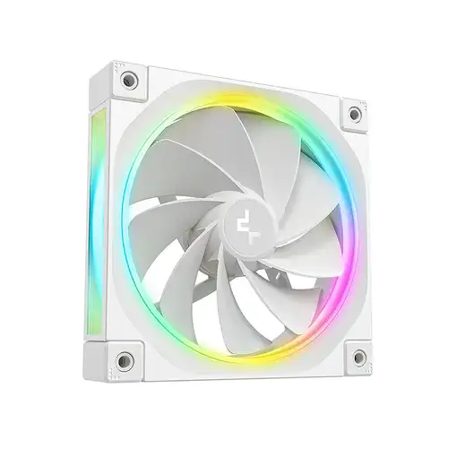 DeepCool FL12R Carcasa del ordenador Ventilador 12 cm Blanco 1 pieza(s)