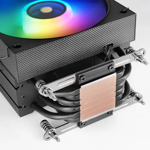 Mars Gaming MCPU-LCD Procesador Refrigerador de aire 12 cm Negro 1 pieza(s)