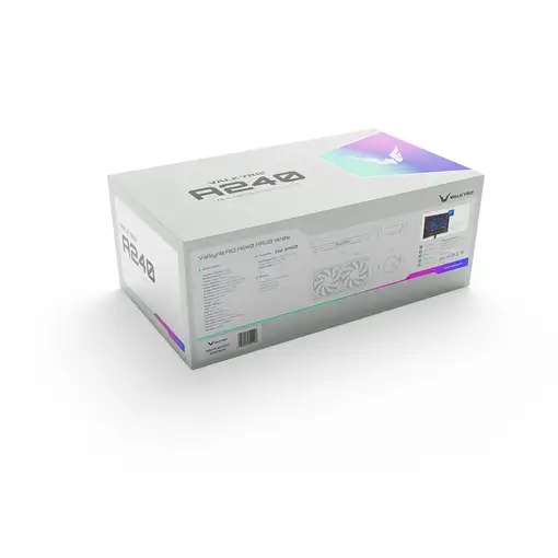 Valkyrie A240 Procesador Sistema de refrigeración líquida todo en uno 24 cm Blanco