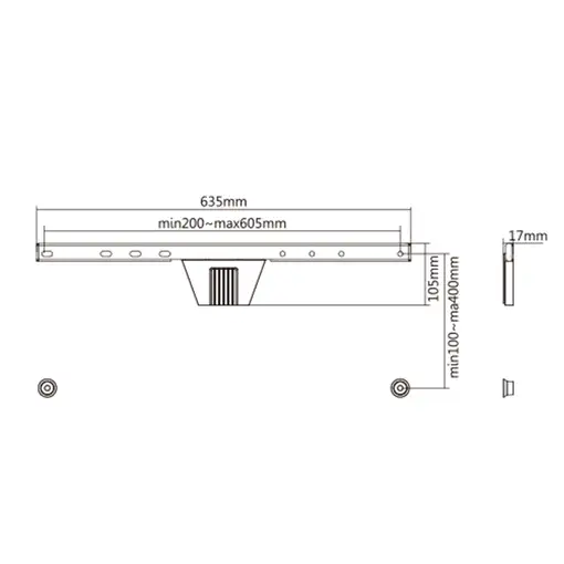 Gembird WM-S80F-01 soporte para TV 2,03 m (80") Negro