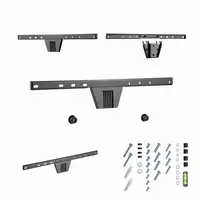 Gembird WM-S80F-01 soporte para TV 2,03 m (80") Negro