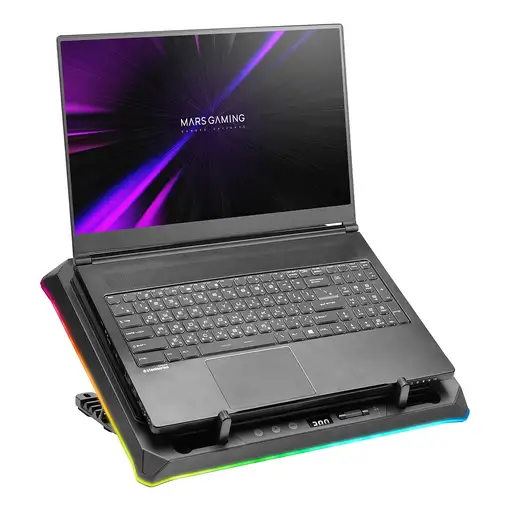 Mars Gaming MNBC-ULTRA almohadilla fría 45,7 cm (18") 2400 RPM Negro