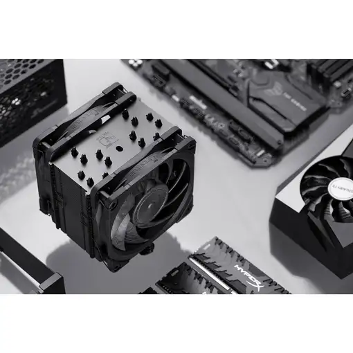 Noctua NH-U12A Procesador Refrigerador de aire 12 cm Negro 1 pieza(s)