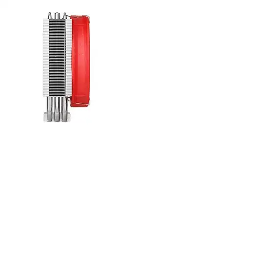 Thermaltake NiC L32 Procesador Enfriador 14 cm Aluminio, Rojo, Blanco