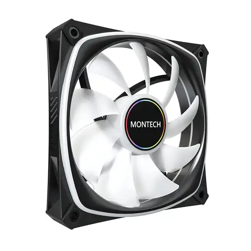 Montech AX120 PRO Carcasa del ordenador Ventilador 12 cm Negro 3 pieza(s)