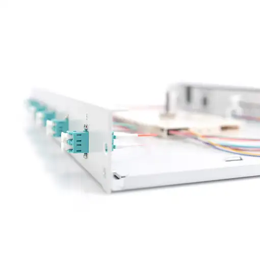 Digitus Caja de empalme de fibra óptica, equipada, LC, OM3