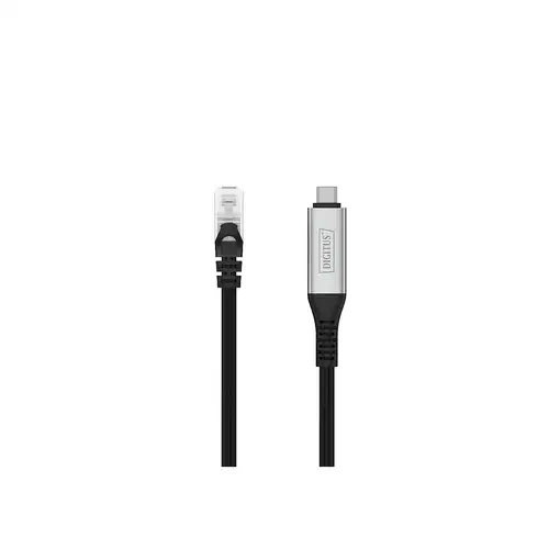 Digitus USB-C 3.2 Gen1 - Cable Ethernet RJ45, 1 Gbit/s, 10 m