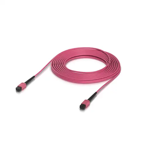 Ubiquiti UACC-OFC-MA-MPMP-1M-10 Cable de fibra óptica e InfiniBand MPO-12 Rosa