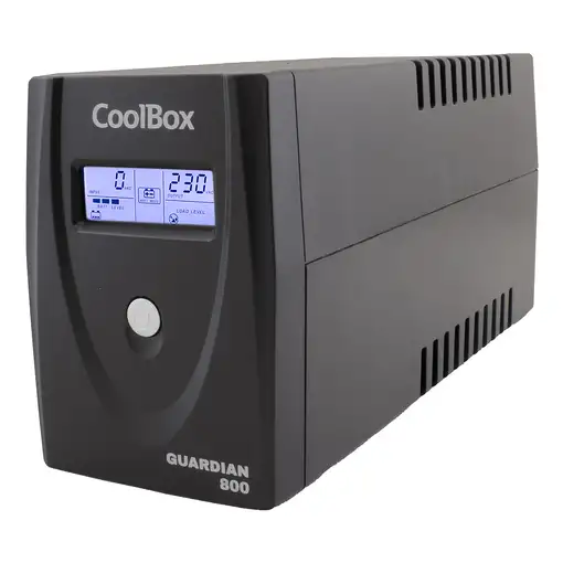 CoolBox SAI GUARDIAN3 LCD 800VA 480W 2 SCHUKOS + SOFTWARE