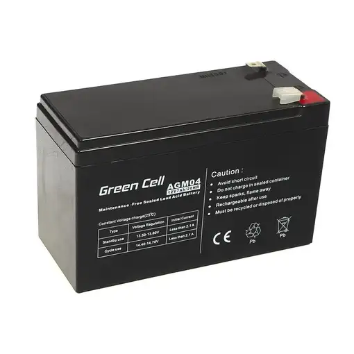 Green Cell AGM04 batería para sistema ups Sealed Lead Acid (VRLA) 12 V 7 Ah