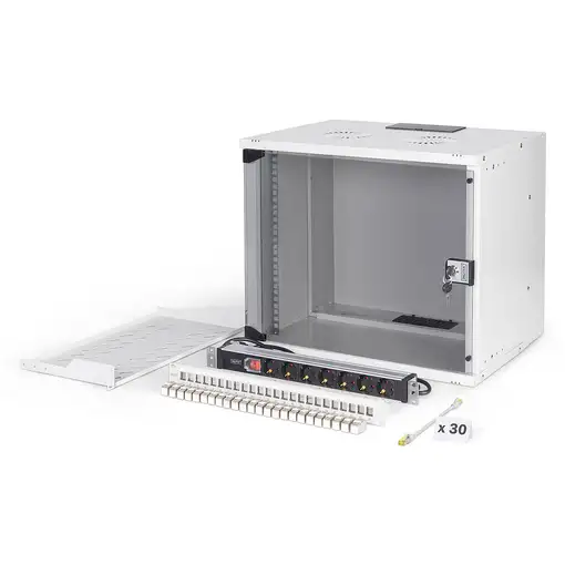 Digitus Conjunto de red SOHO Pro, 483 mm (19") - 9U, 540 x 400 mm (ancho x fondo)