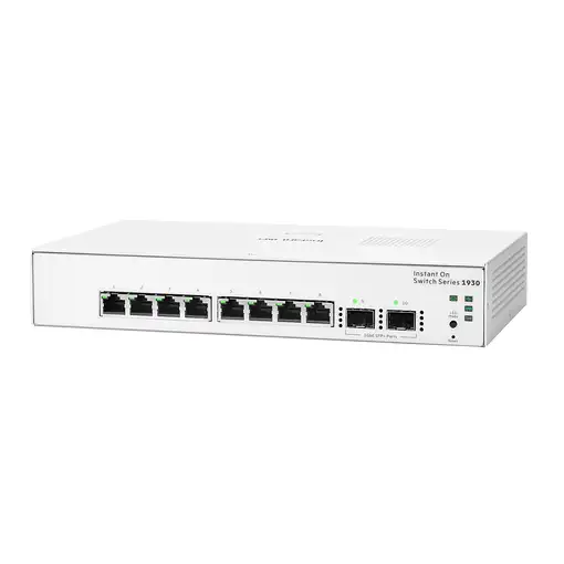 HPE Aruba Networking Networking Instant On Switch 8p Gigabit 2p SFP 1930