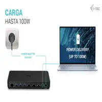 i-tec USB-C Triple Display Docking Station Gen 2 Pro + Power Delivery 100W