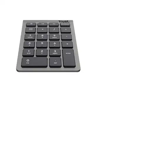 Trust Xalas teclado numérico Portátil/PC RF inalámbrico Plata