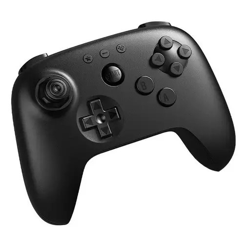 8Bitdo 64 Bluetooth Negro Bluetooth/USB Gamepad Analógico Android, Nintendo Switch