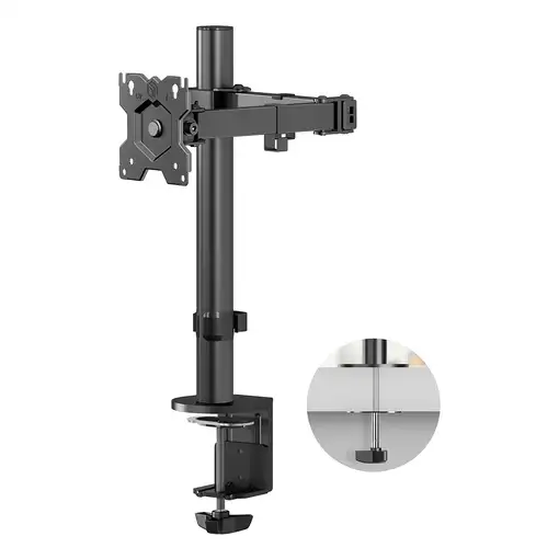 ONKRON D121E-B soporte para monitor 86,4 cm (34") Escritorio Negro