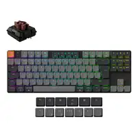 Keychron K1 teclado Universal USB + Bluetooth QWERTY Inglés Gris Keychron K1 teclado Universal USB + Bluetooth QWERTY Inglés Gris