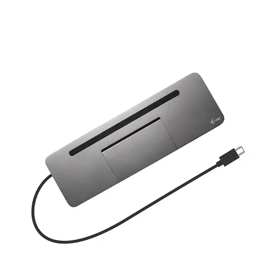 i-tec Metal USB-C Ergonomic 4K 3x Display Docking Station with Power Delivery 85 W