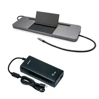 i-tec Metal USB-C Ergonomic 4K 3x Display Docking Station with Power Delivery 85 W