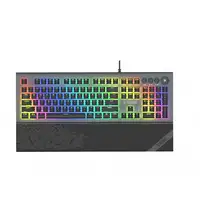 iBox AURORA K-5 teclado Juego USB QWERTY Inglés Negro