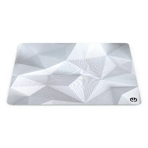 ENDORFY Crystal Onyx White L Alfombrilla de ratón para juegos Negro, Blanco