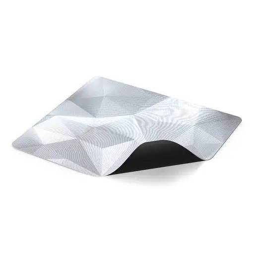 ENDORFY Crystal Onyx White L Alfombrilla de ratón para juegos Negro, Blanco