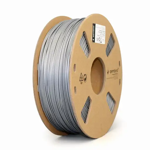 Gembird 3DP-ABS1.75-01-S material de impresión 3d ABS Plata 1,4 kg