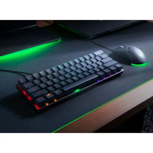 Razer Huntsman Mini teclado Juego USB QWERTY Internacional de EE.UU. Negro