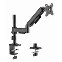 Gembird MA-DA1P-02 soporte para monitor 81,3 cm (32") Escritorio Negro