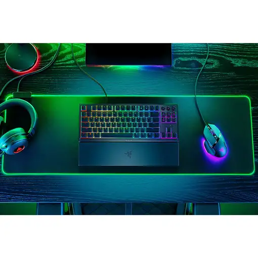 Razer Ornata V3 Tenkeyless teclado Juego USB QWERTZ Alemán Negro
