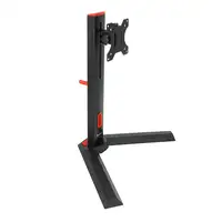 TooQ DB1401TN-B soporte para monitor 81,3 cm (32") Escritorio Negro, Rojo