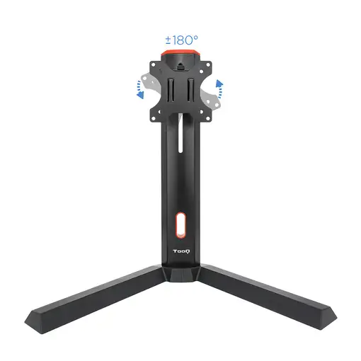 TooQ DB1401TN-B soporte para monitor 81,3 cm (32") Escritorio Negro, Rojo