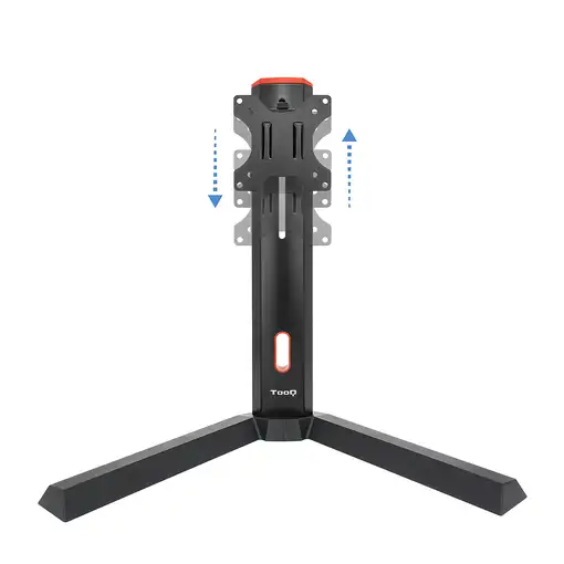 TooQ DB1401TN-B soporte para monitor 81,3 cm (32") Escritorio Negro, Rojo