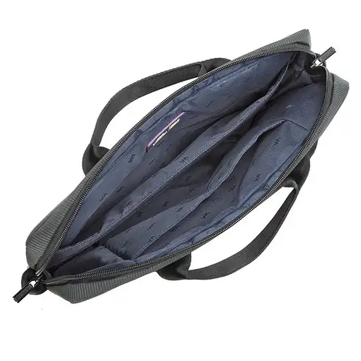 Rivacase 8720 33,8 cm (13.3") Maletín Gris