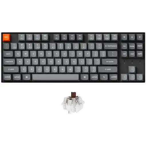 Keychron K8 Max teclado Universal USB + RF Wireless + Bluetooth Negro